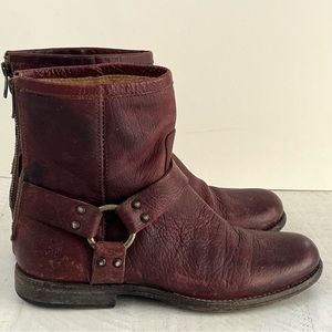 Women’s Vintage Leather Frye Boots size 8